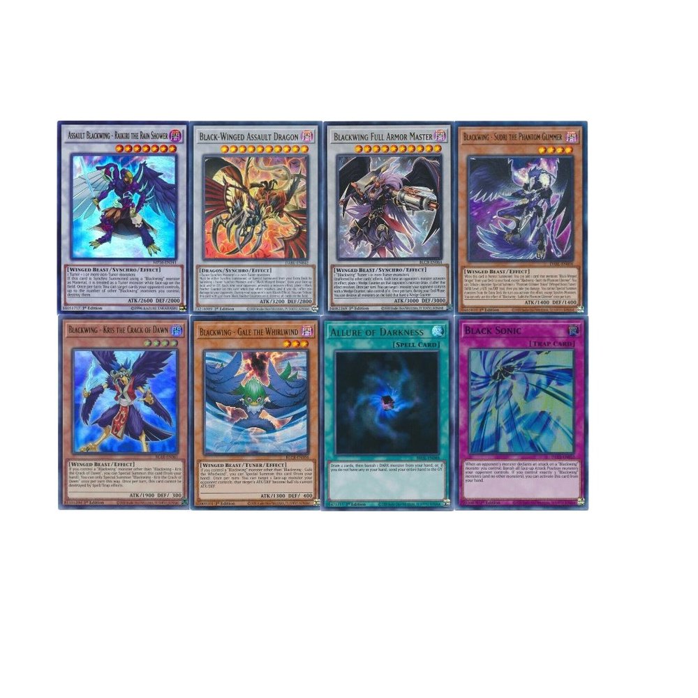 Yugioh Blackwing 2023 Deck - Full Armor Master Gale Simoon Silverwind Sudri - NM